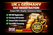 do uk vat registration for amazon, ebay, temu shopify seller