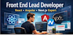 react nextjs angular developer frontend lead microservices expert