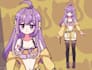 draw a cute pixel live2d avatar, nsfw vtuber model, 2d vtuber rigging, pngtuber