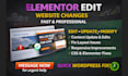 do elementor edit or update content and modify wordpress website changes