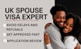 provide UK spouse visa guide,visit visa, partner visa