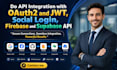 do api integration with oauth2 and jwt, social login, firebase and supabase API