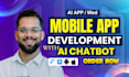 develop ai mobile app, ai integration ios app, android app, flutter, mobile app