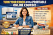 setup online course creation curriculum 360learning thinkfic teachable website