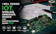design iot, wireless, embedded, sensor and manufacturing ready pcb