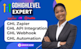 do ghl zapier integration, ghl webhook, ghl api, ghl automation