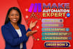 make com automation, make com scenario, fix make com, setup make com made com
