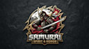 design a powerful and artistic samurai logo