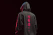 create glitchy cyberpunk logo for you