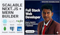 be your expert nextjs developer and mern stack web application