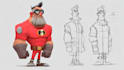 make super hero character design