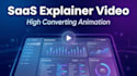 create saas explainer video with motion graphics animation
