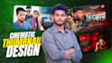 create cinematic poster and thumbnail design