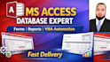 create and automate ms access database with forms and reports