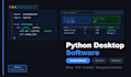 build a python desktop software for your business