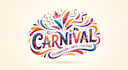 design a fun and vibrant carnival logo