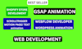 help shopify store redesign, scrolltrigger wordpress webflow gsap animation