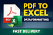 convert pdf to excel spreadsheet with accurate formatting