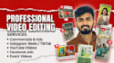 do professional video editing