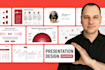 design pitch deck and powerpoint presentation