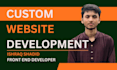 build custom website and landing page
