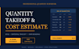do construction quantity takeoff and boq for any project