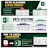 clean, format, dashboard, pdf to excel, split excel data