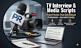craft media pitches and TV interview scripts that get noticed