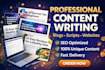 write SEO blog posts and engaging youtube scripts fast