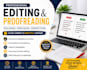 professionally edit and proofread your content