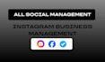 do instagram business management