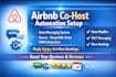 airbnb cohost setup vrbo integration automated messaging dynamic pricing system