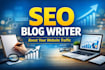 write SEO blog posts that rank on google