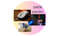 do professional data entry and creative logo design