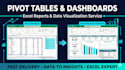 create excel dashboards with pivot tables and charts