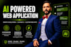 build an ai powered web application