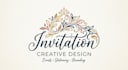 design an elegant and creative invitation logo