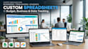 design google sheet ,microsoft excel online ,zoho sheet, airtable spreadsheet