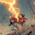 illustrate custom comic book pages and scenes