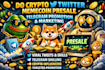 do crypto twitter memecoin presale telegram promotion,  telegram marketing