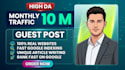 provide high da guest post service, dofollow whitehat backlinks