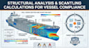 perform structural analysis and scantling calculations for vessel compliance