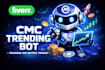 build crypto trending bot, arbitrage bot, cmc trending bot, dextools volume bot