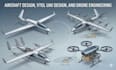 professional aircraft design, vtol, uav design, and drone engineering