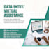 provide virtual assistance, data entry and admin work