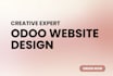 do ecommerce website design and customization on odoo website