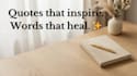 write deep and engaging quotes
