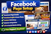 create and setup your facebook page