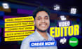 do professional multicam podcast and interview editing