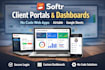 build a softr client portal, dashboard, or no code web app with airtable